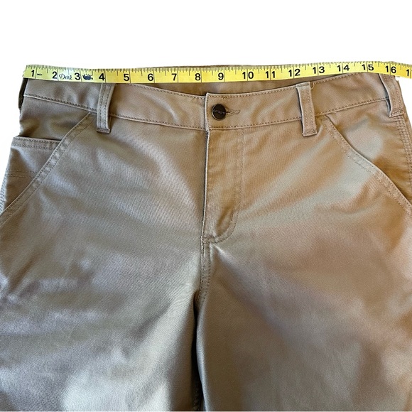 Carhartt Women's Rugged Professional Original Fit Cargo Work Pants Khaki Size 8 - Picture 8 of 9